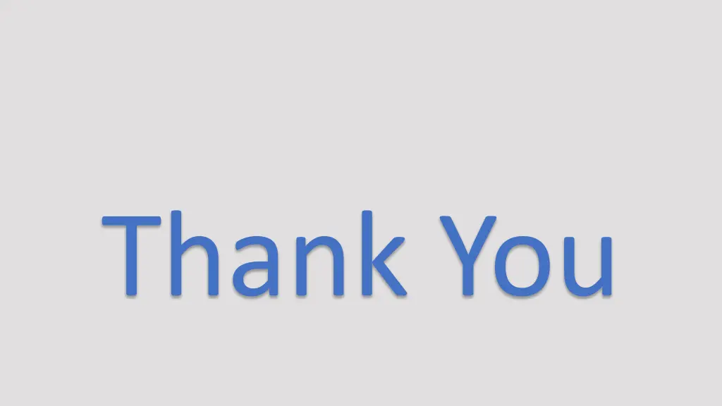 thank you