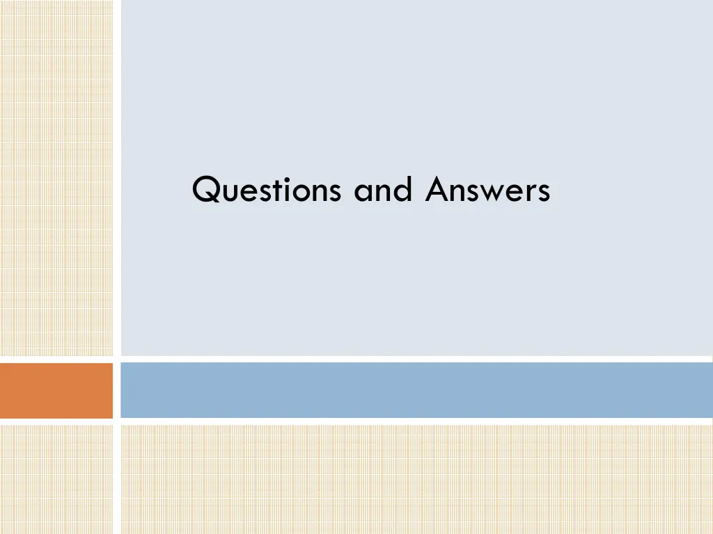 questions and answers