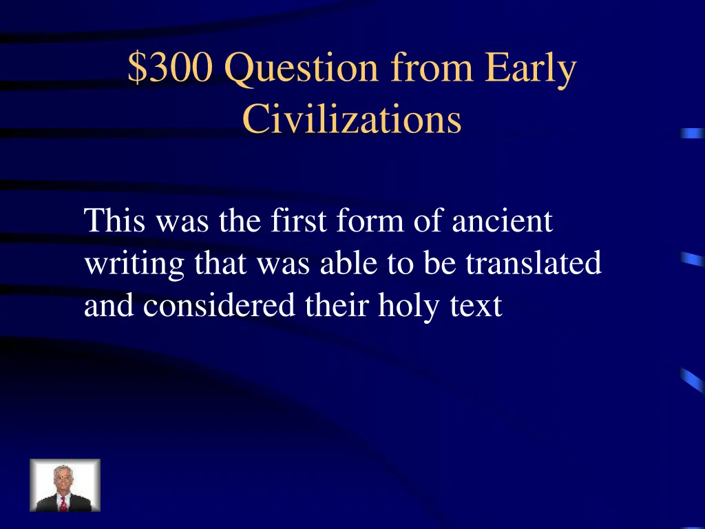 300 question from early civilizations