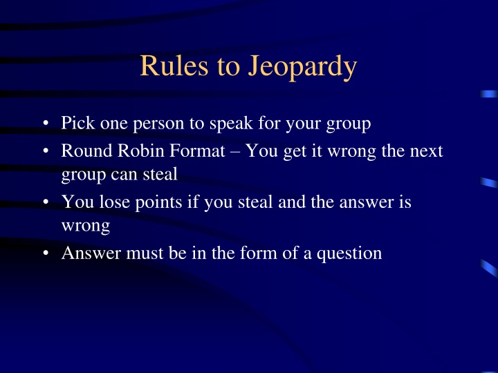 rules to jeopardy