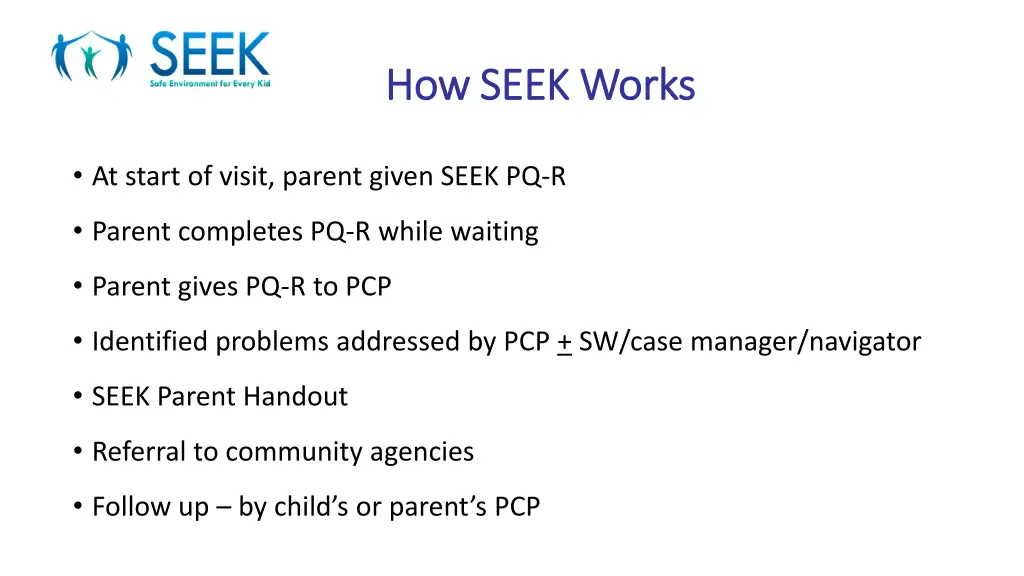 how seek works how seek works