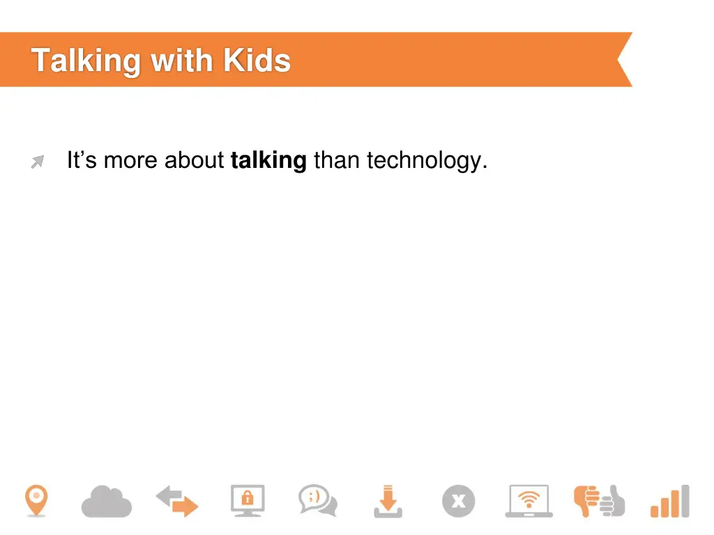 talking with kids