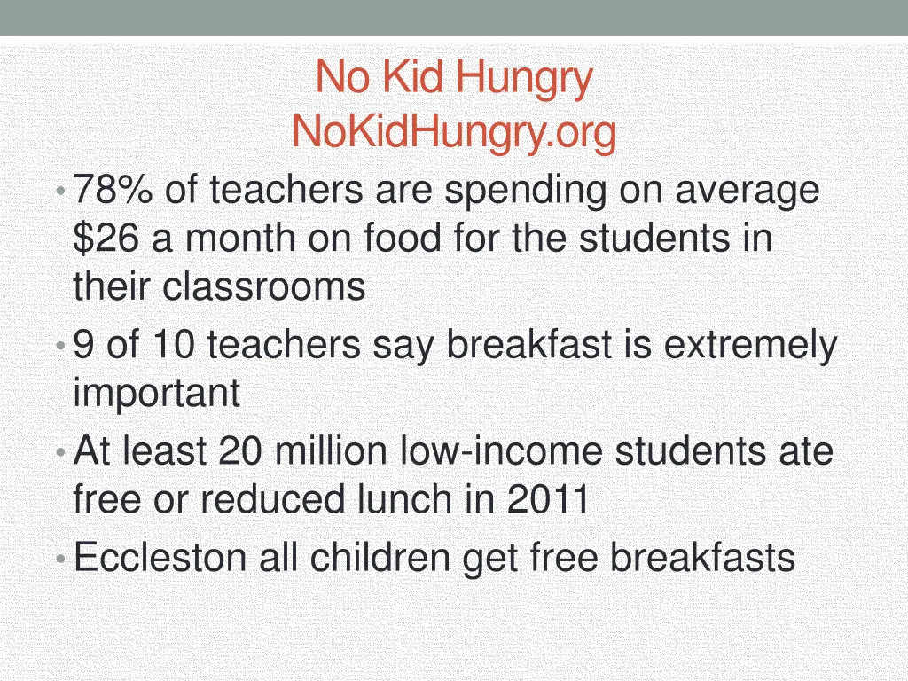 no kid hungry nokidhungry org