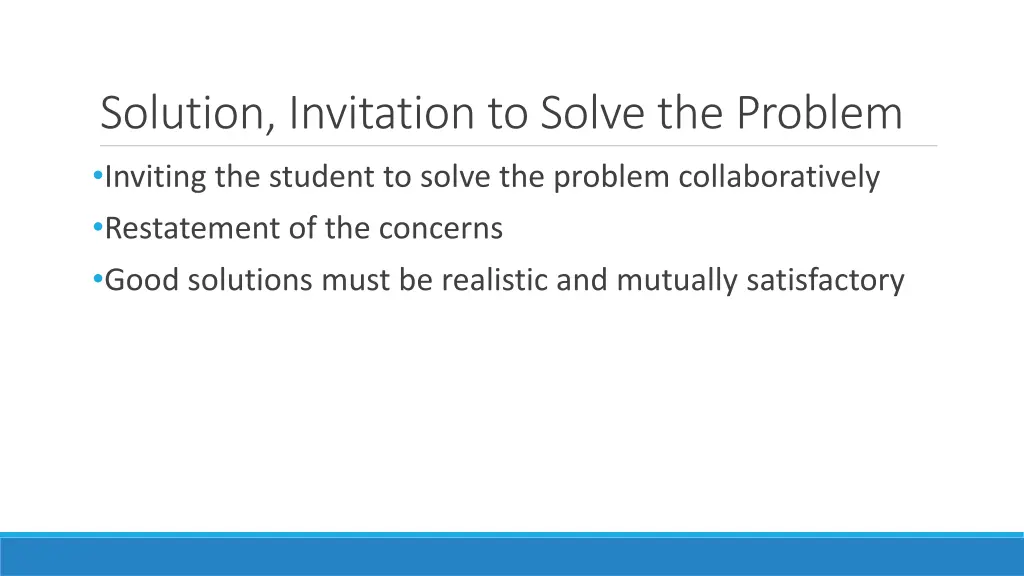 solution invitation to solve the problem inviting