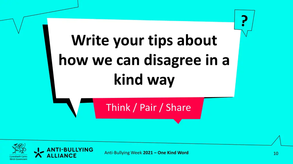 write your tips about how we can disagree