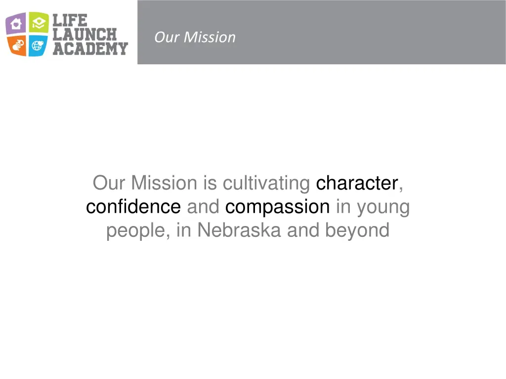 our mission