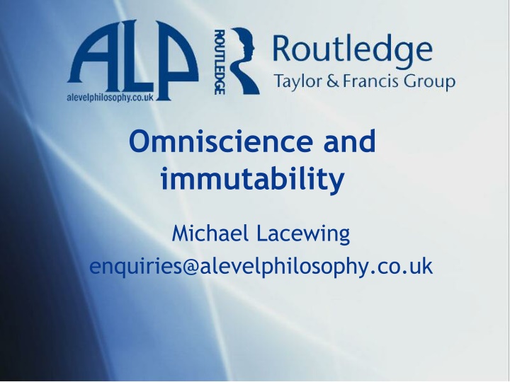 omniscience and immutability