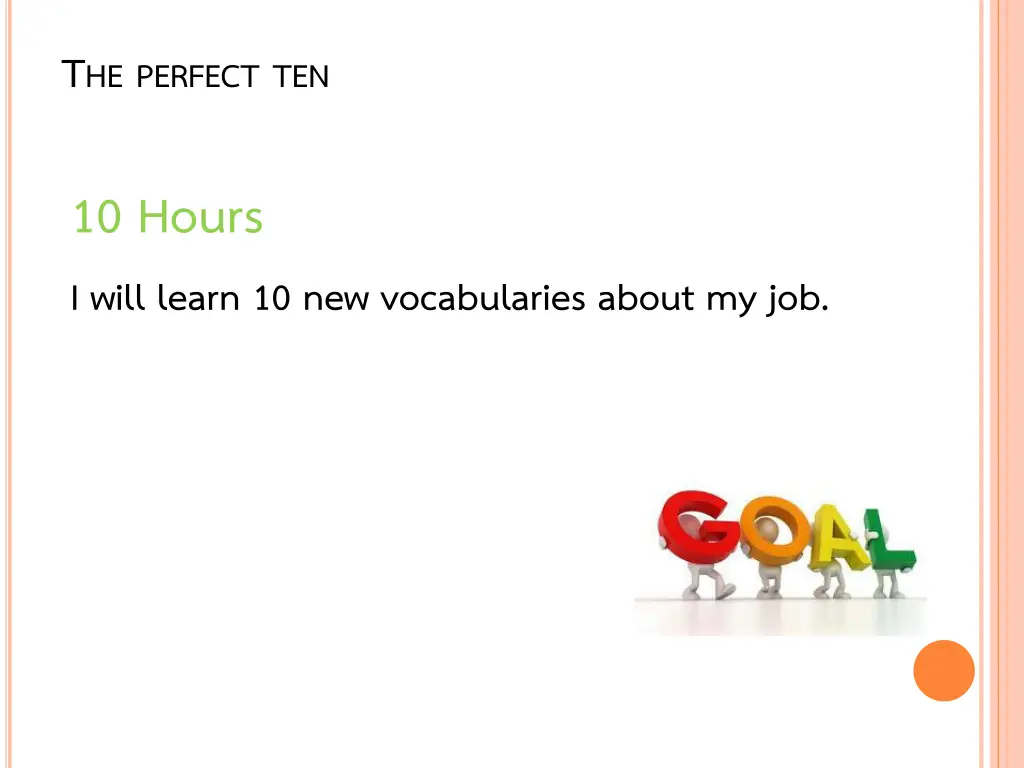 t he perfect ten