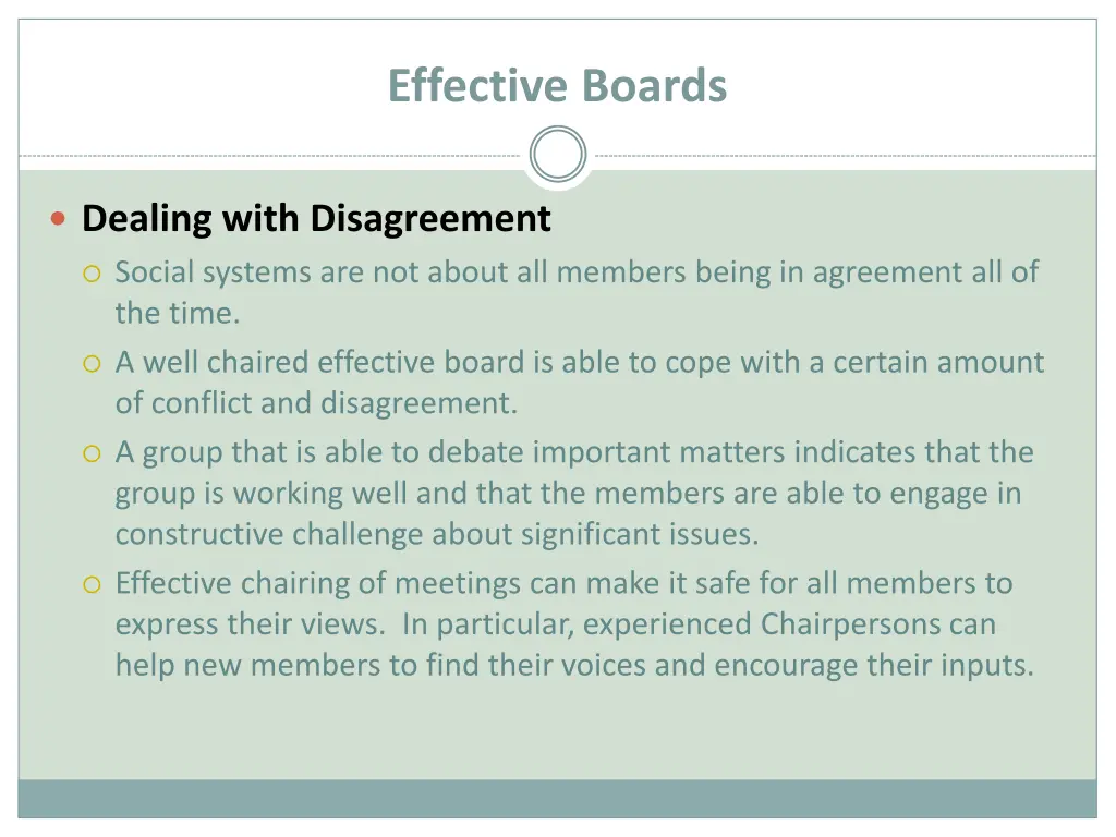 effective boards 1