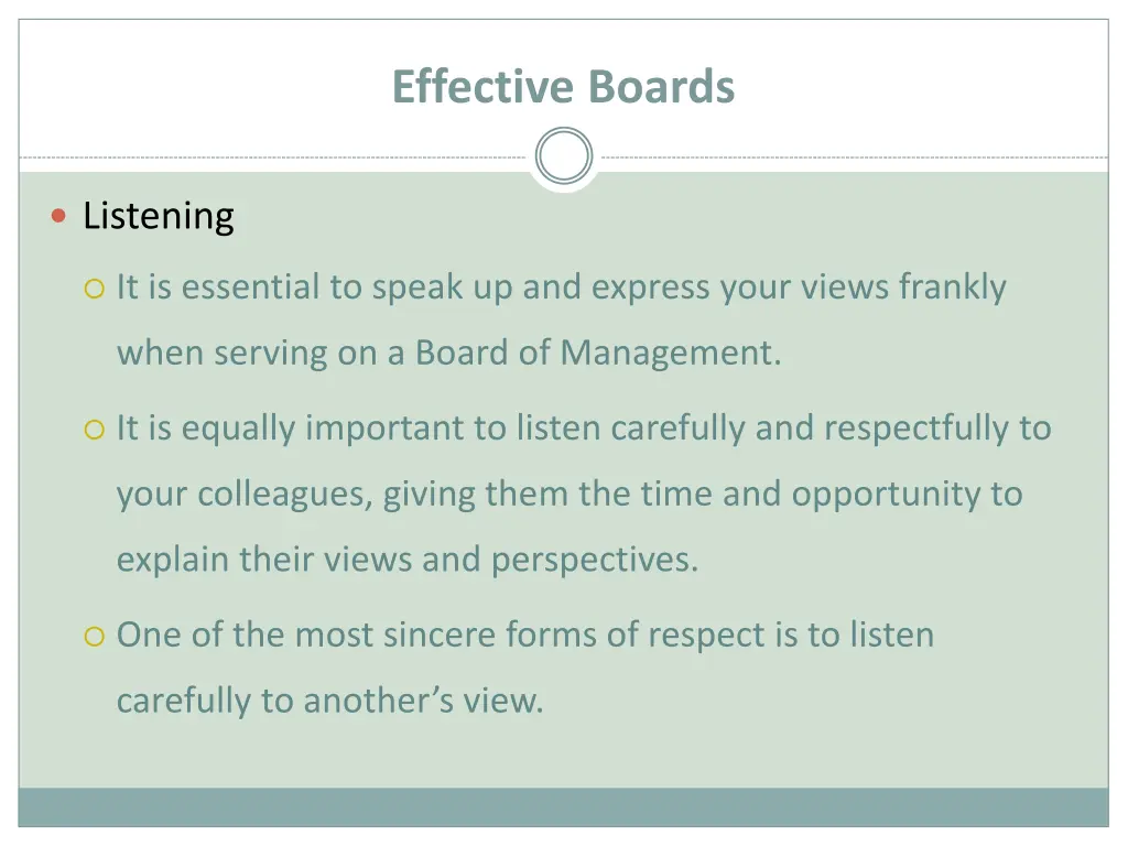 effective boards 2