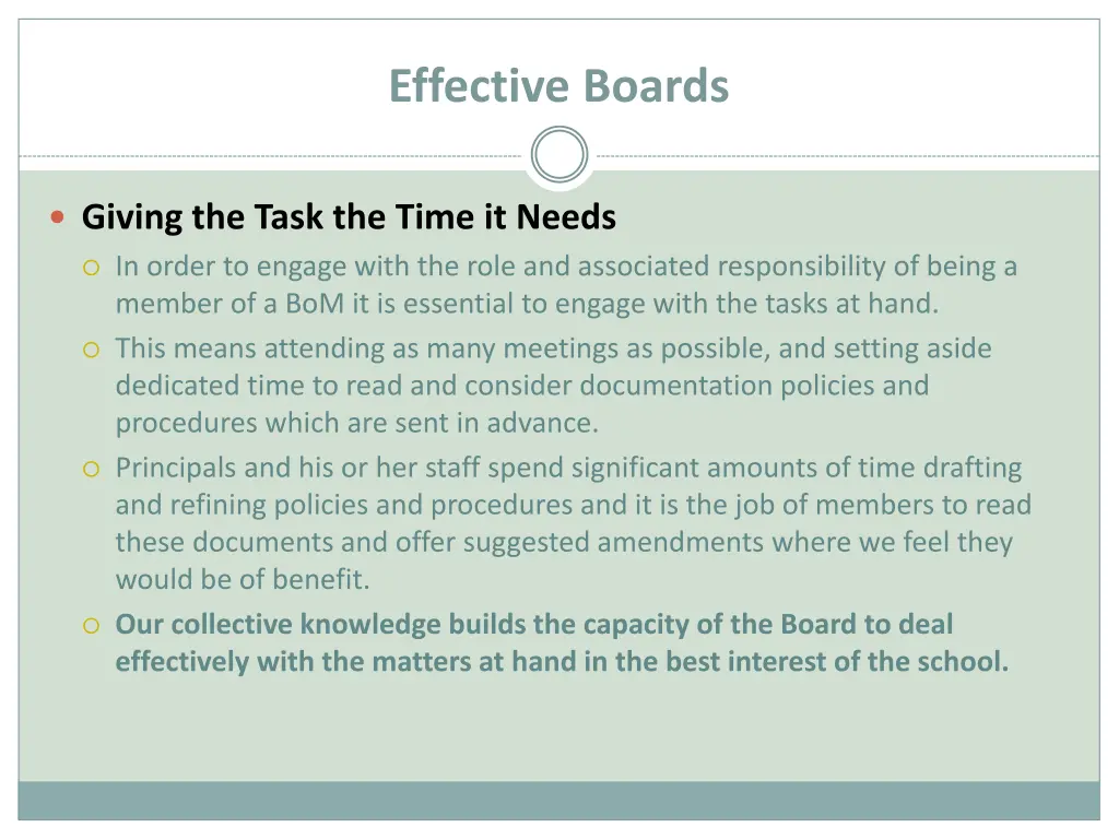 effective boards 3