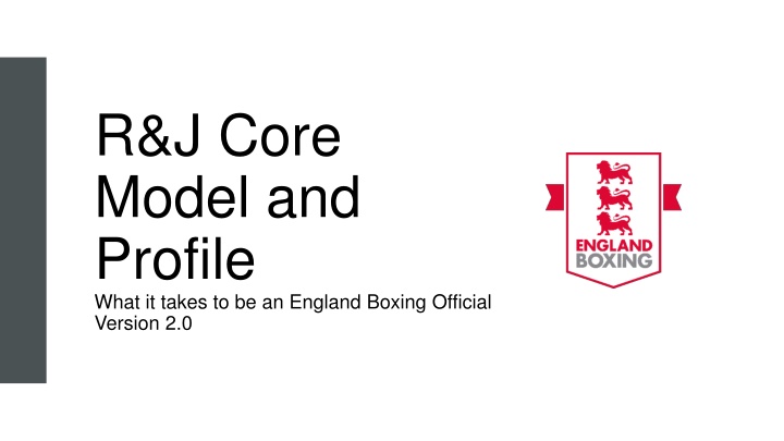 r j core model and profile what it takes