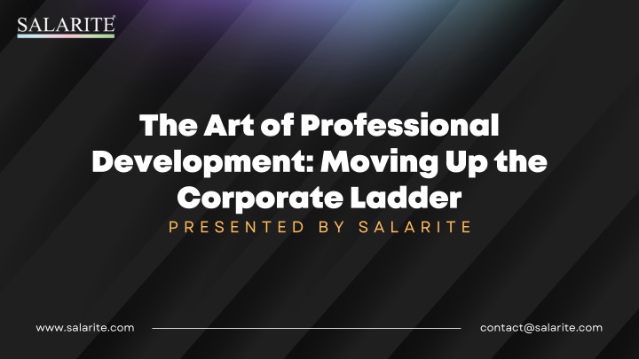 the art of professional development moving