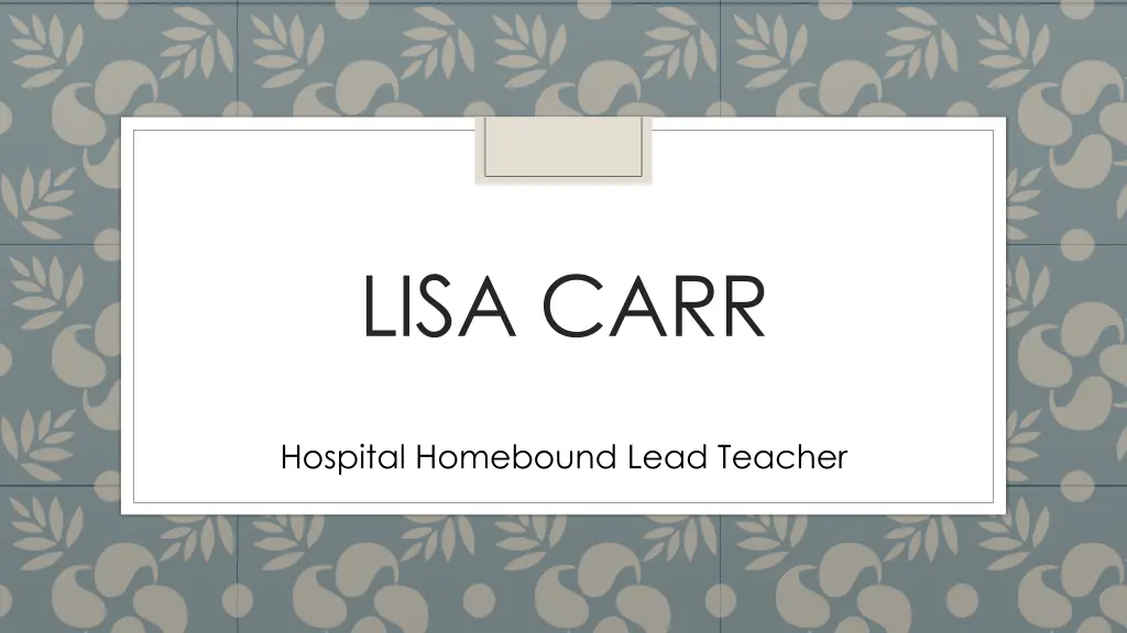 lisa carr