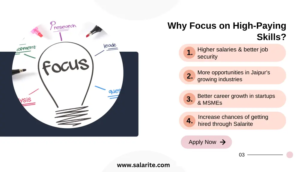 why focus on high paying