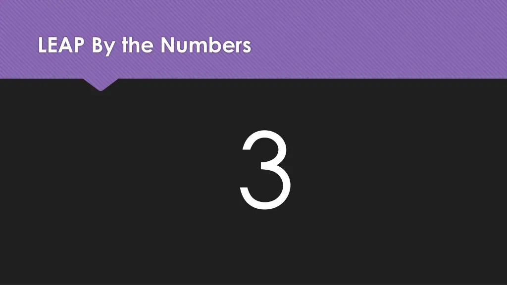 leap by the numbers 7
