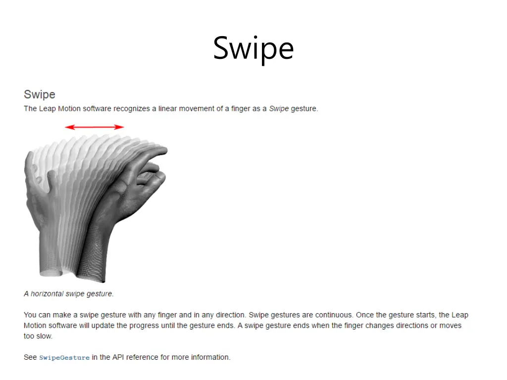 swipe
