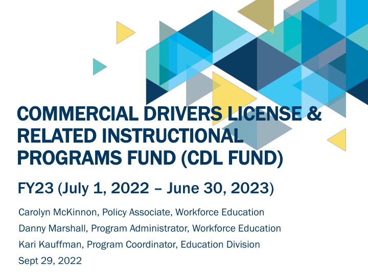 commercial drivers license commercial drivers
