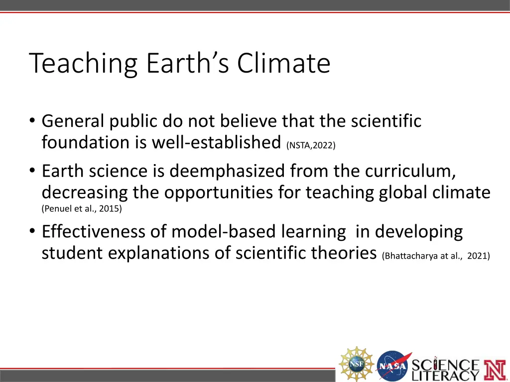 teaching earth s climate