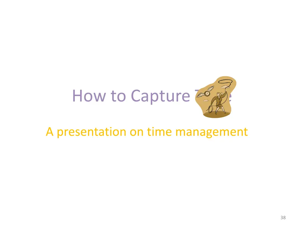 how to capture time