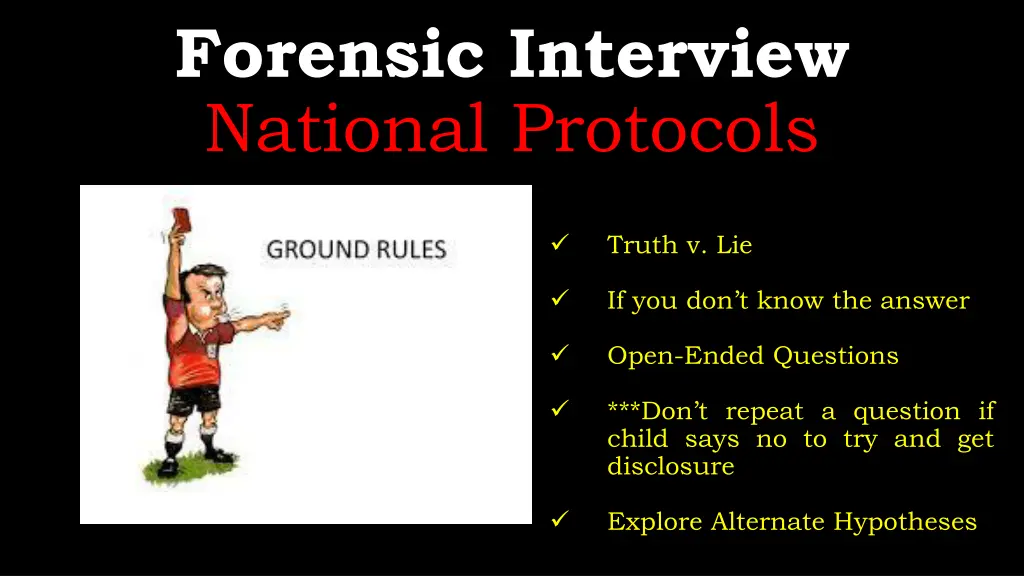 forensic interview national protocols 1