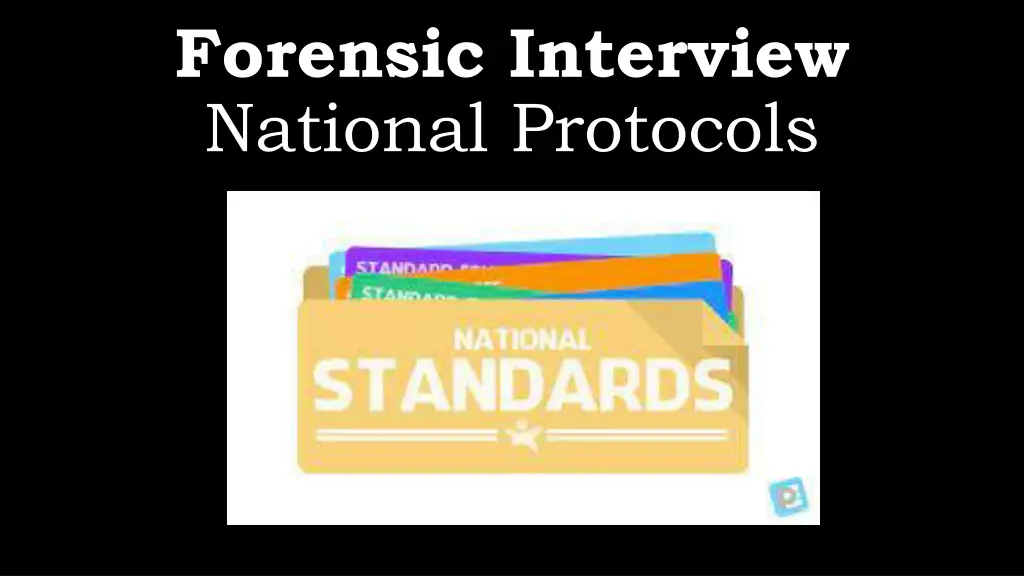 forensic interview national protocols