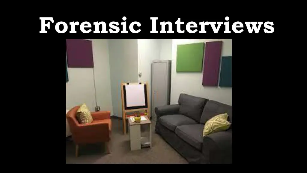 forensic interviews