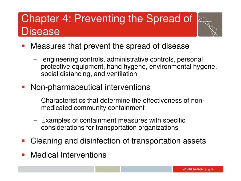 chapter 4 preventing the spread of disease