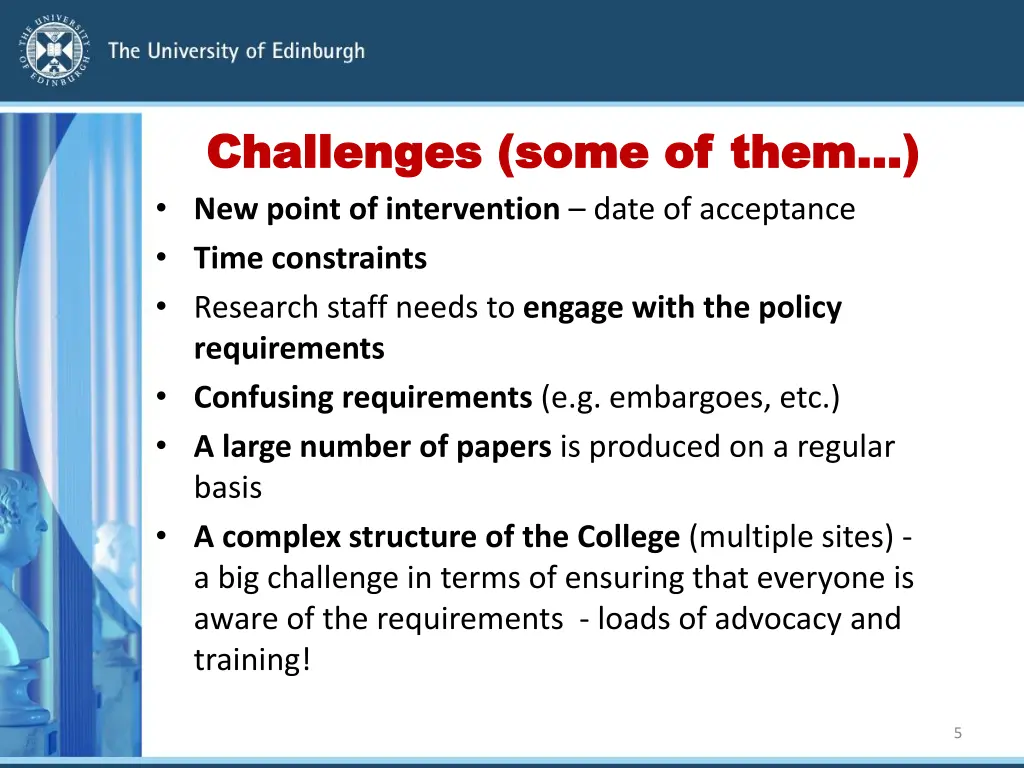 challenges some of them challenges some of them
