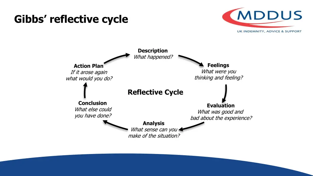 gibbs reflective cycle