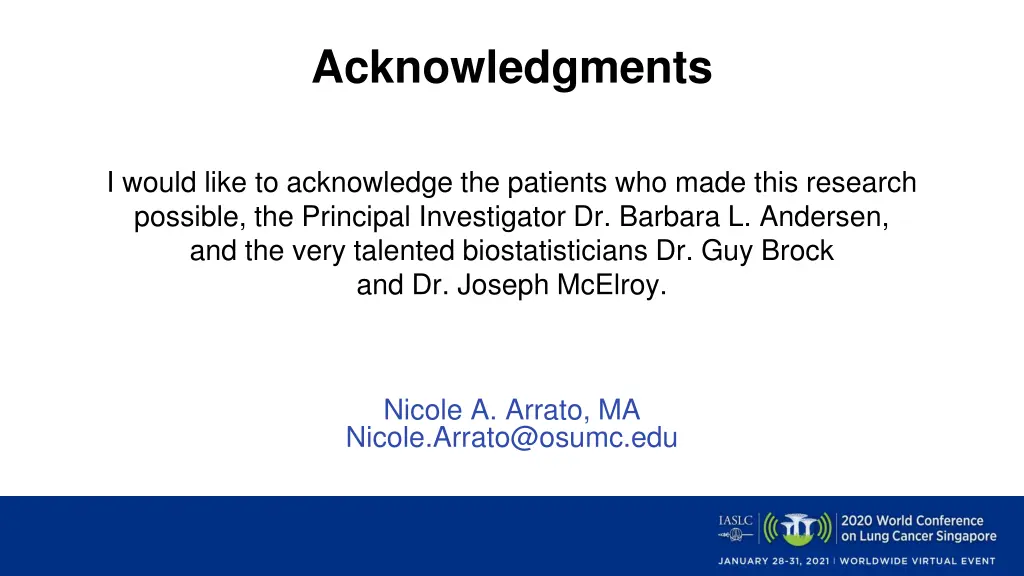 acknowledgments
