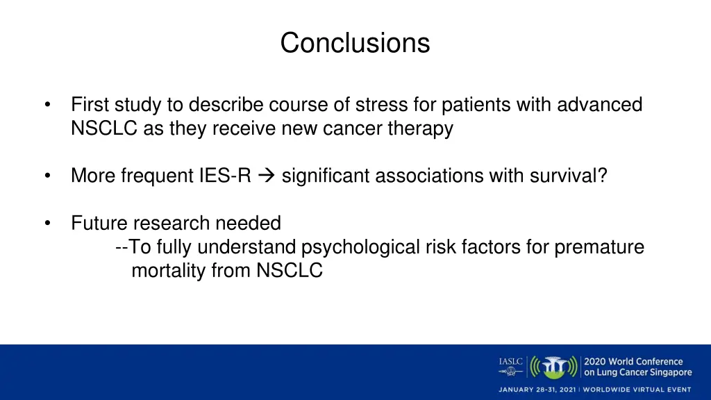 conclusions