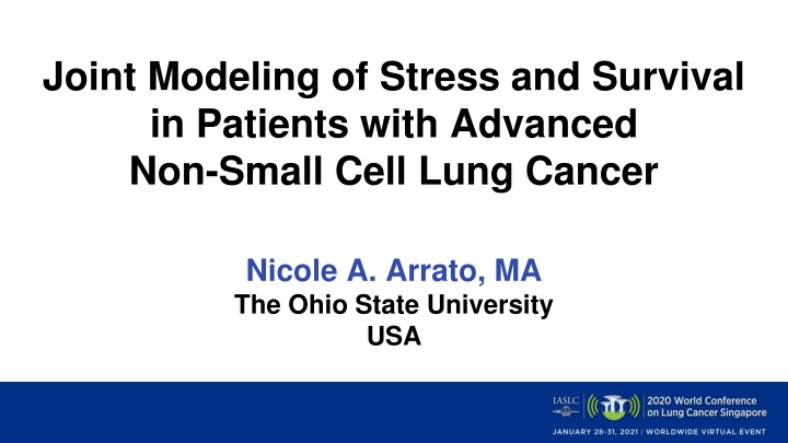 joint modeling of stress and survival in patients