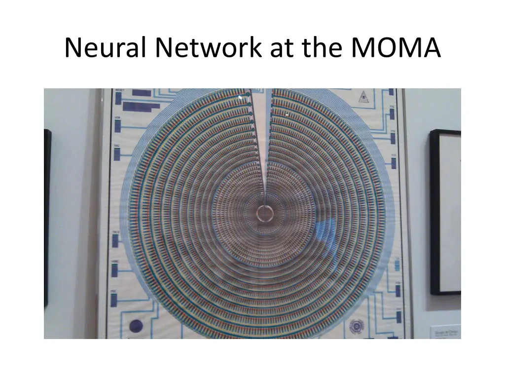 neural network at the moma