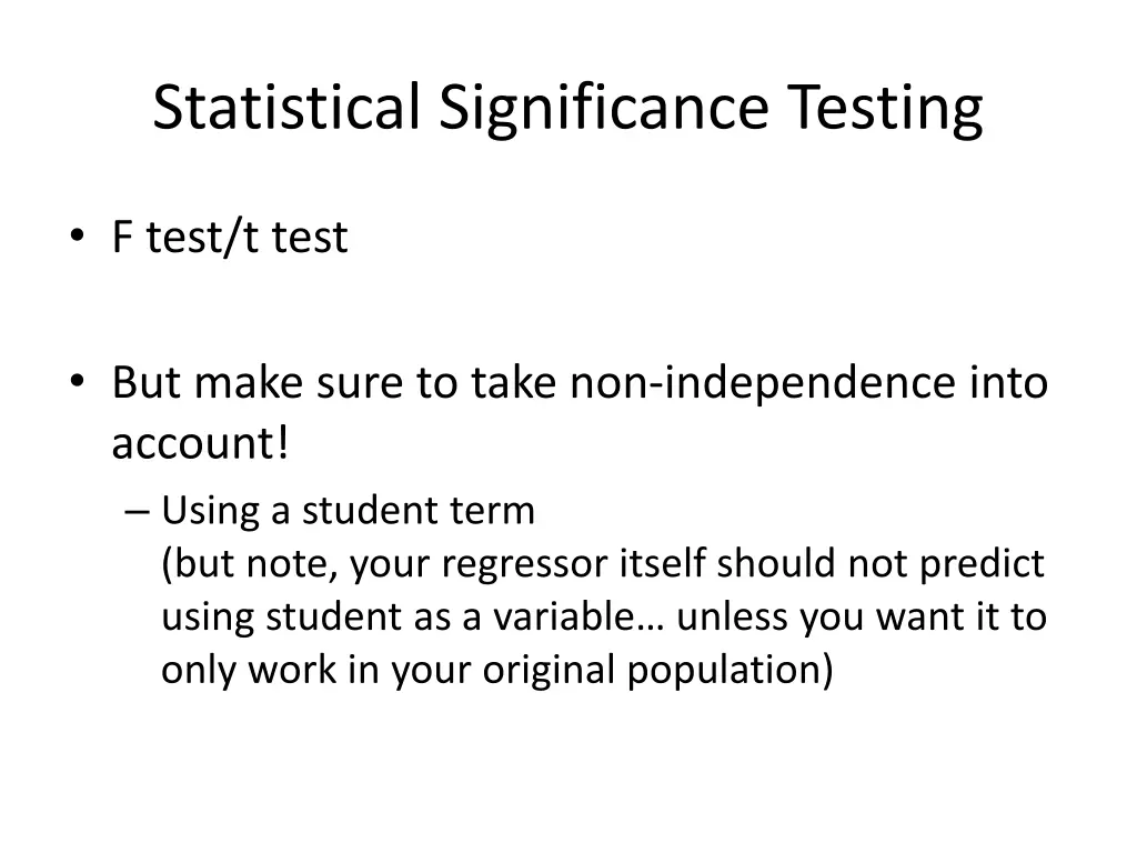 statistical significance testing 1
