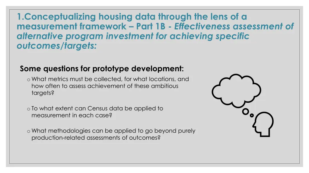 1 conceptualizing housing data through the lens 3
