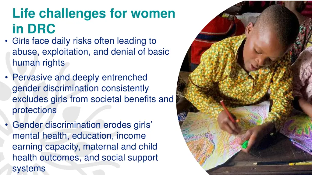 life challenges for women in drc girls face daily