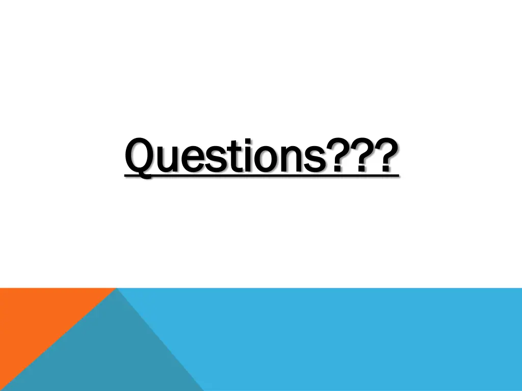 questions questions