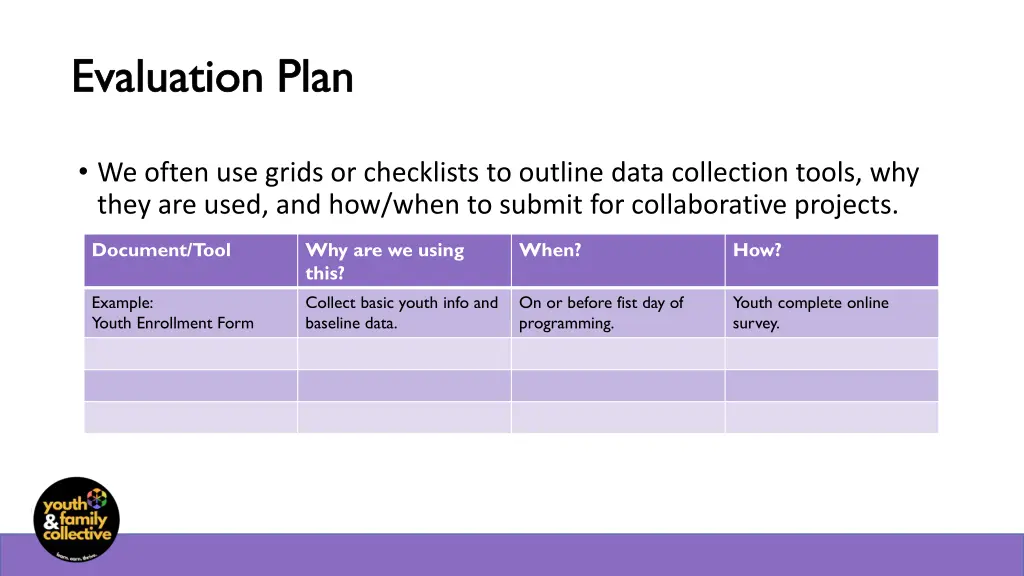 evaluation plan 1