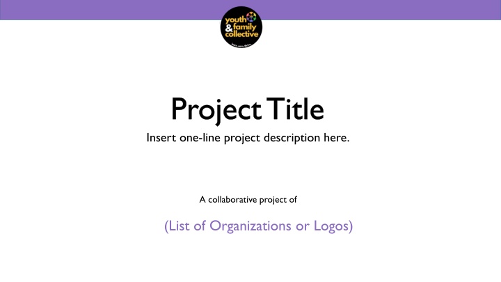 project title insert one line project description