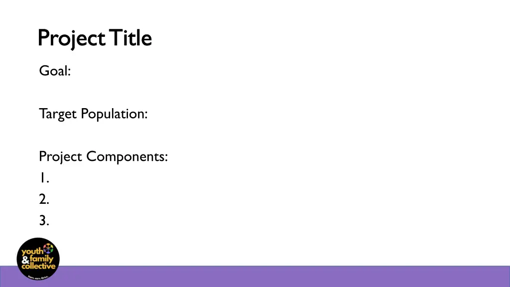 project title
