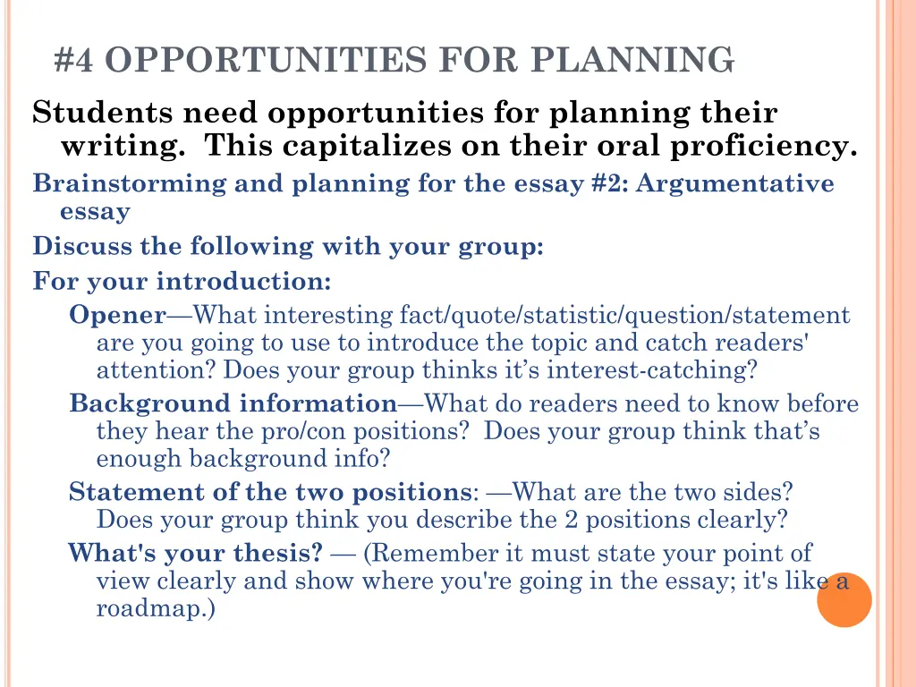 4 opportunities for planning students need
