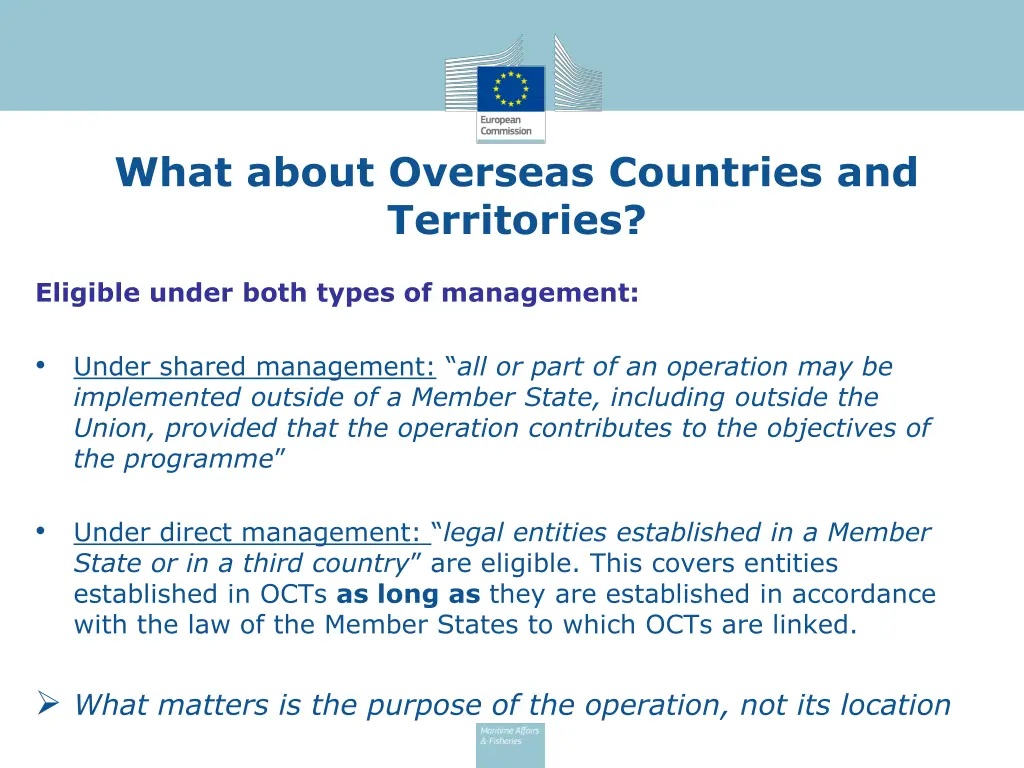 what about overseas countries and territories