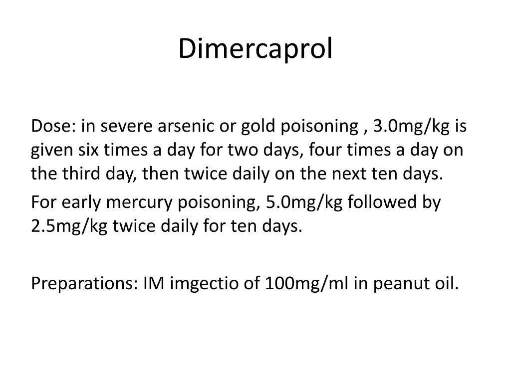 dimercaprol 2