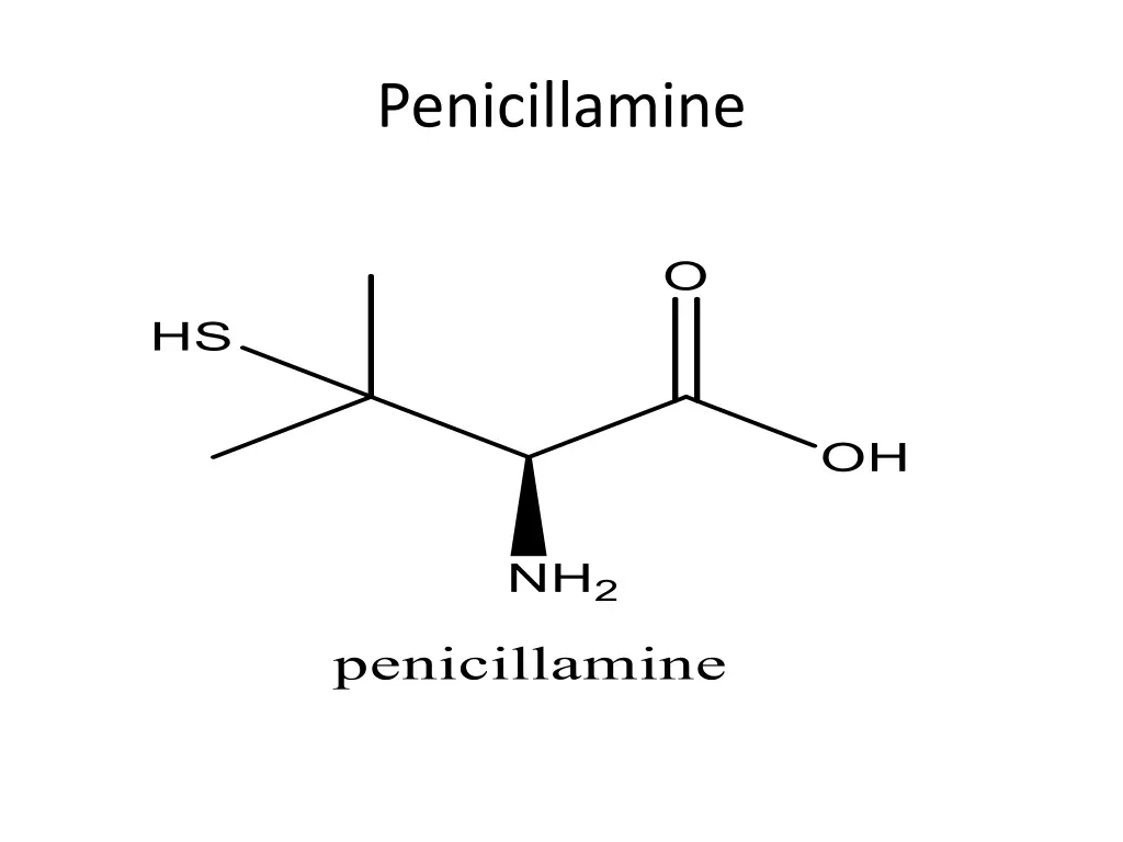 penicillamine