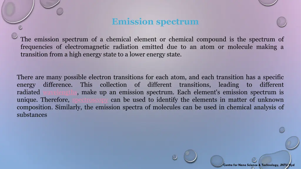 emission spectrum 1