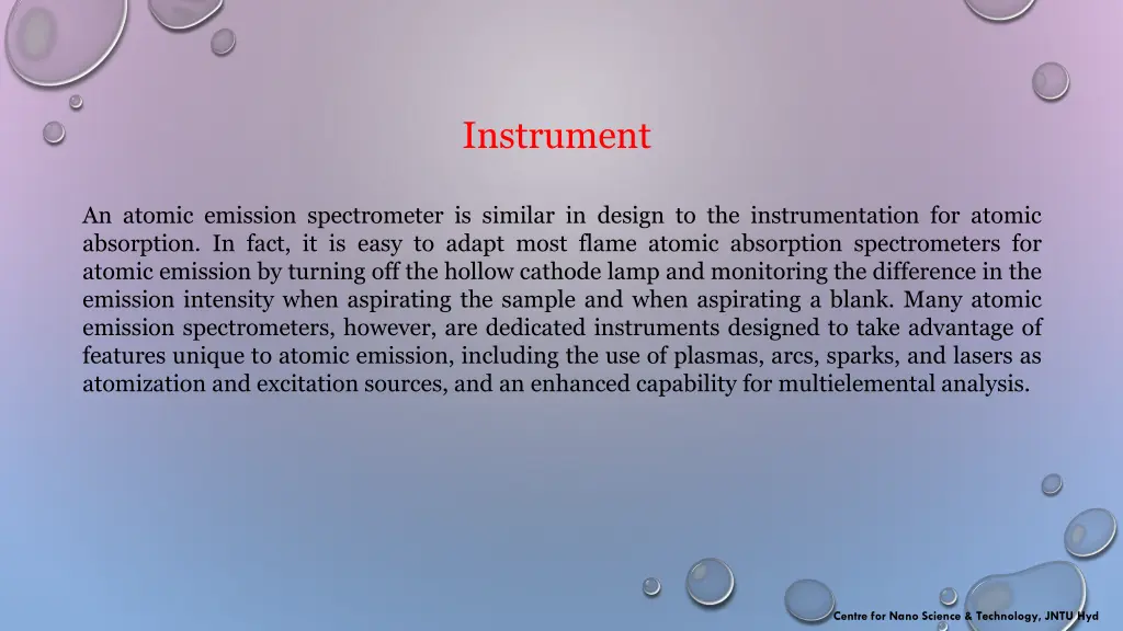 instrument