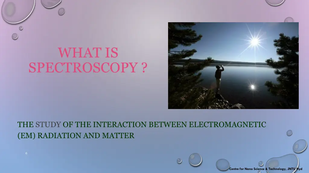 what is spectroscopy