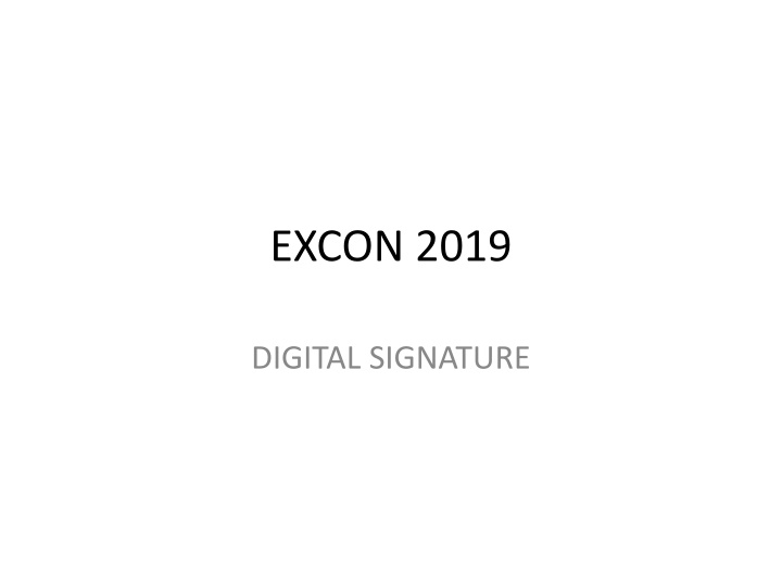 excon 2019