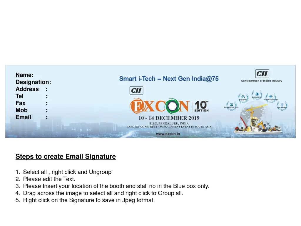 name designation address tel fax mob email